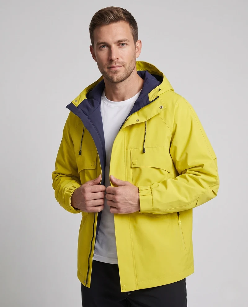 Herren Funktions Outdoor Jacke Drune