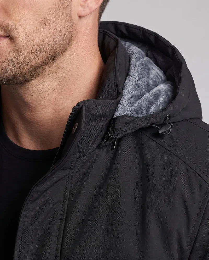 Herren Funktions Outdoorjacke mit Kapuze Drune