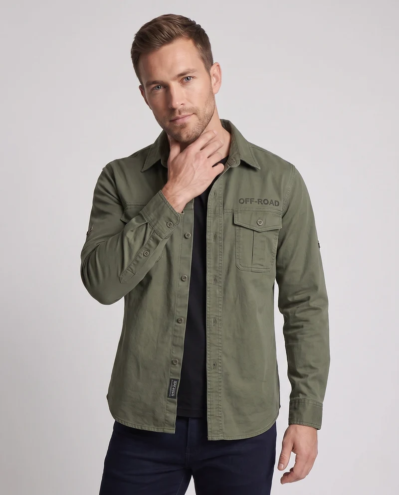 Herren Funktions Outdoor Hemd Drune