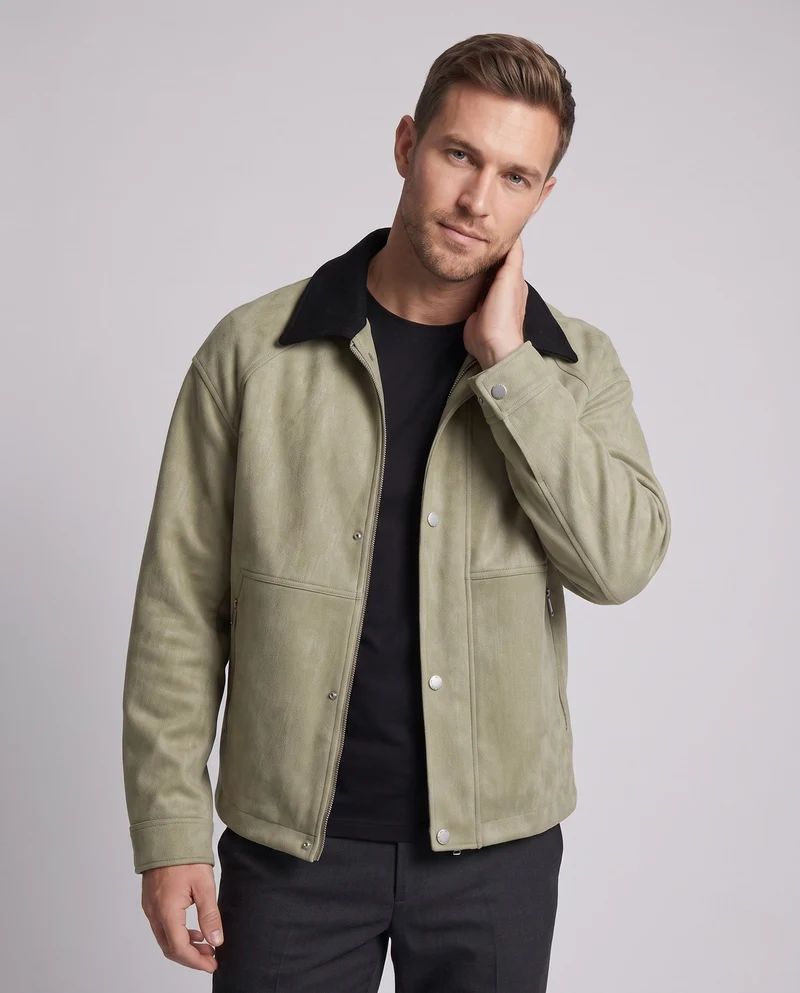 Herren Schnitt Utility Jacke Drune