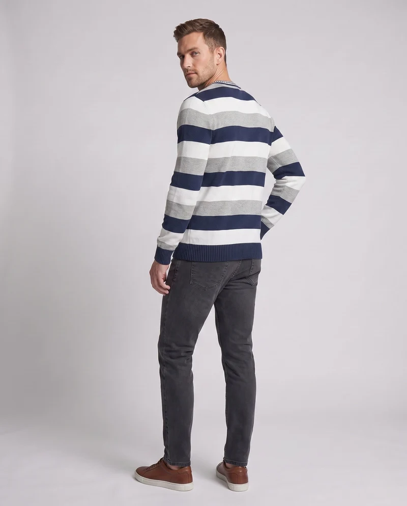 Herren gestreifter Pullover Drune
