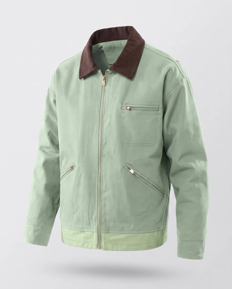Herren Klassische Arbeitsjacke Drune