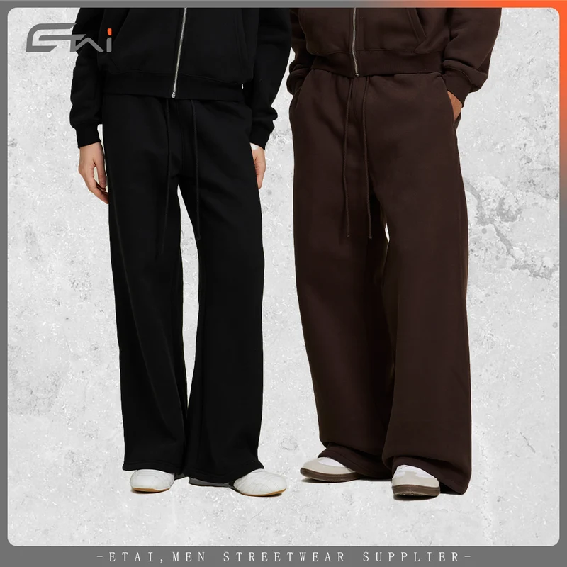 Damen Zweiteiliges Lounge-Set mit Cropped Kapuzen-Zipjacke und weiter hochgeschnittener Sweathose Drune