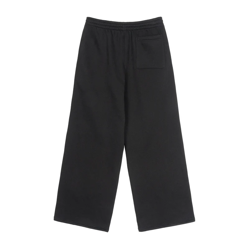 Damen Weit geschnittene Sweat-Hose mit Kordelzug Drune