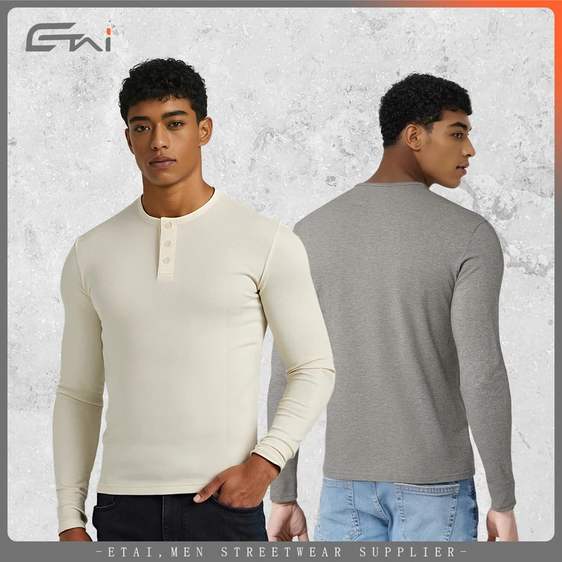 Damen Langärmliges Thermo-Henleyshirt Drune