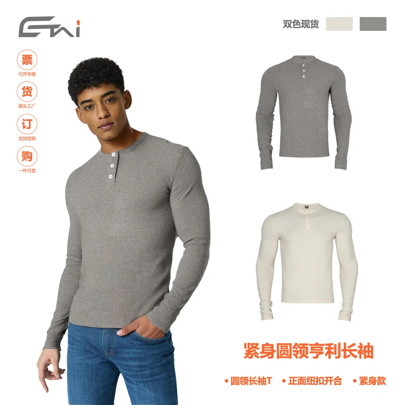 Damen Langärmliges Thermo-Henleyshirt Drune