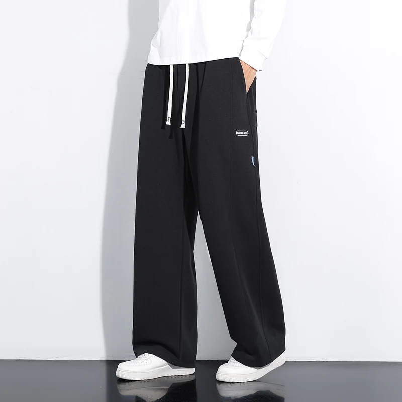 Herren Weite Relaxed-Freizeithose mit Tunnelzug & markanten Teilungsnähten Drune