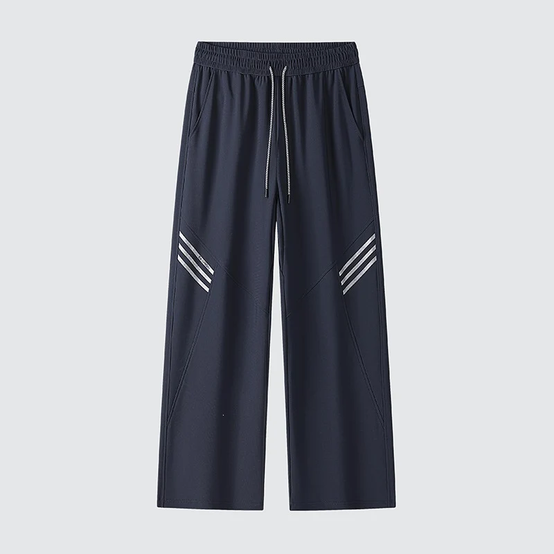 Herren Weite Relaxed-Freizeithose mit Tunnelzug & markanten Teilungsnähten Drune