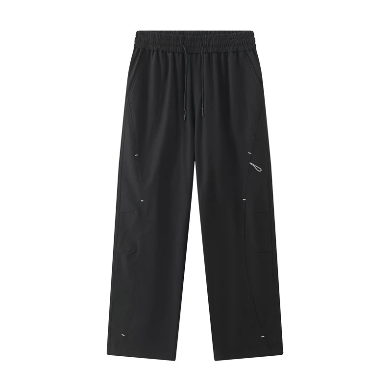Herren Weite Relaxed-Cargo-Freizeithose mit Tunnelzugbund & Multifunktions‑Taschen Drune