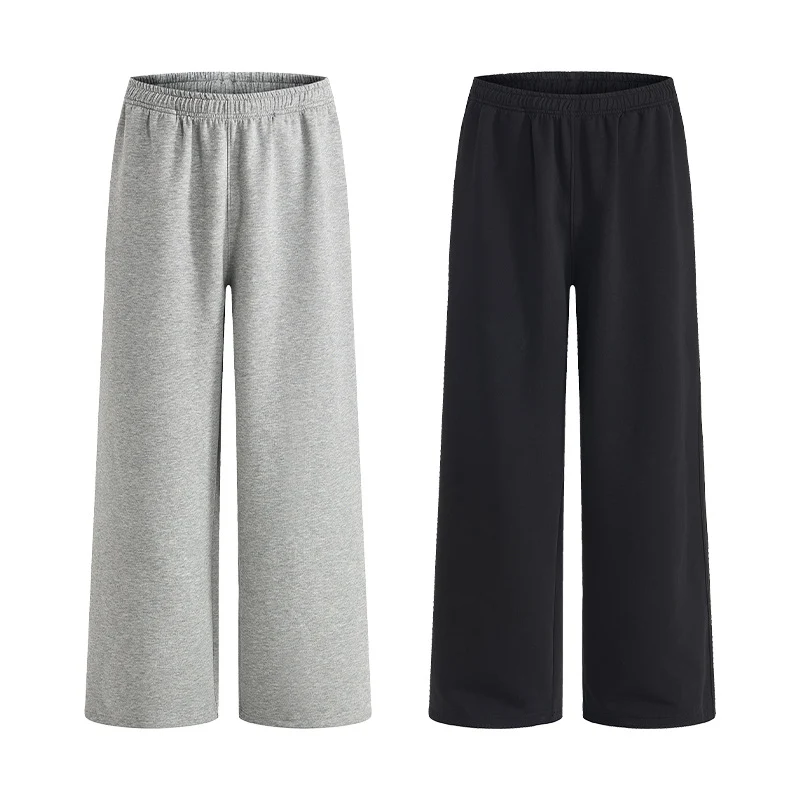 Herren Oversized Sweatpalazzo mit Tunnelzugbund, doppellagigem Saum und Relaxed-Fit Drune