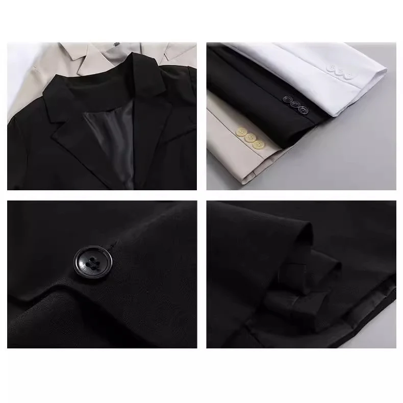 Herren Modernes Oversize Sakko im Minimal‑Look mit aufgesetzten Taschen Drune