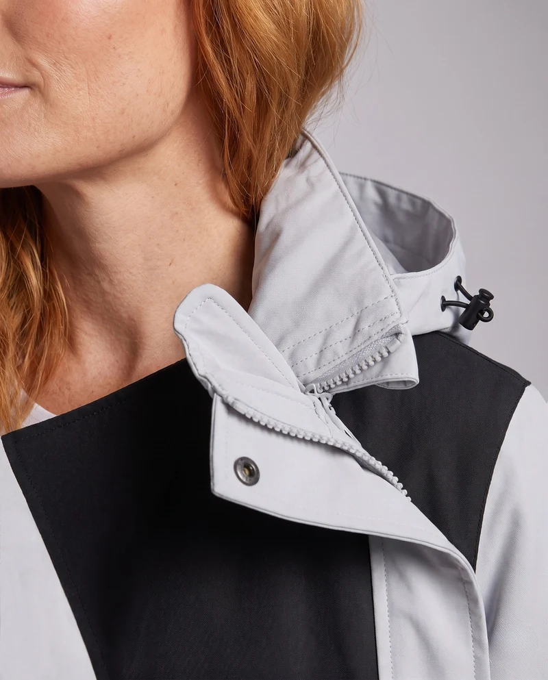 Damen Softshell-Jacke 2-in-1 mit abnehmbarer Fleece-Innenjacke und verstellbarer Kapuze Drune