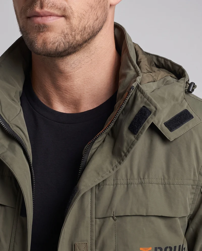 Herren Arctic-Comfort Parka mit voll gefüttertem Kunstfell und multifunktionalen Taschen Drune