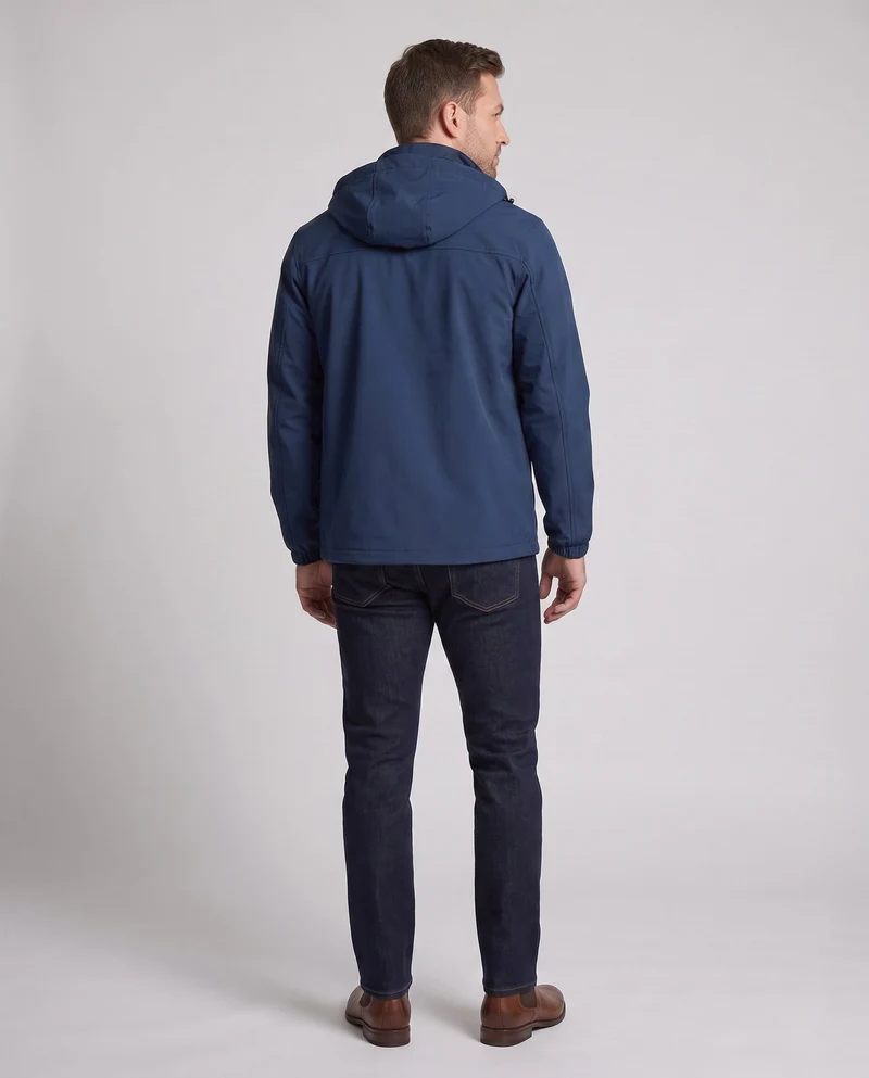 Herren Atmungsaktive Leichte Wind- und Regenjacke Drune