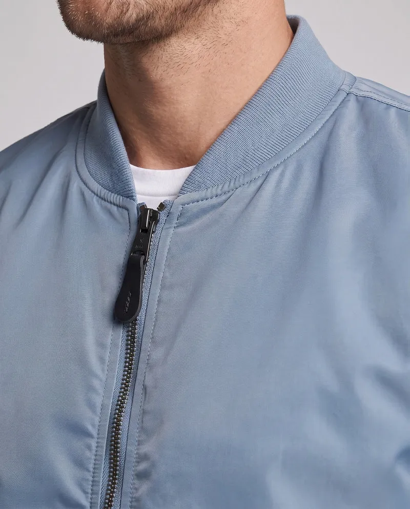 Herren Bomberjacke im Fliegerstil mit wattierter thermischer Fütterung und Taschen auf dem Ärmel Drune