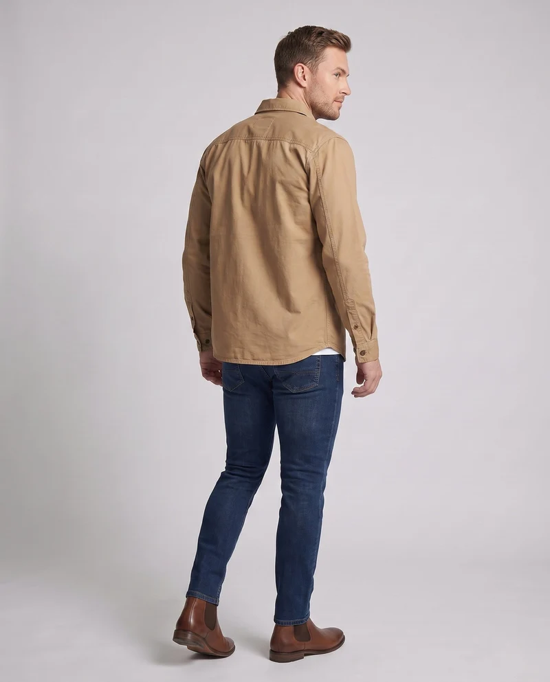 Herren Canvas-Überhemd Drune