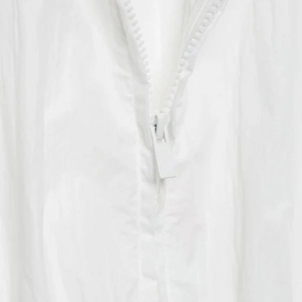 Damen Romantische Baumwoll‑Rüschenbluse mit Highneck, Kordelzugtaillierung und Volant‑Saum Drune