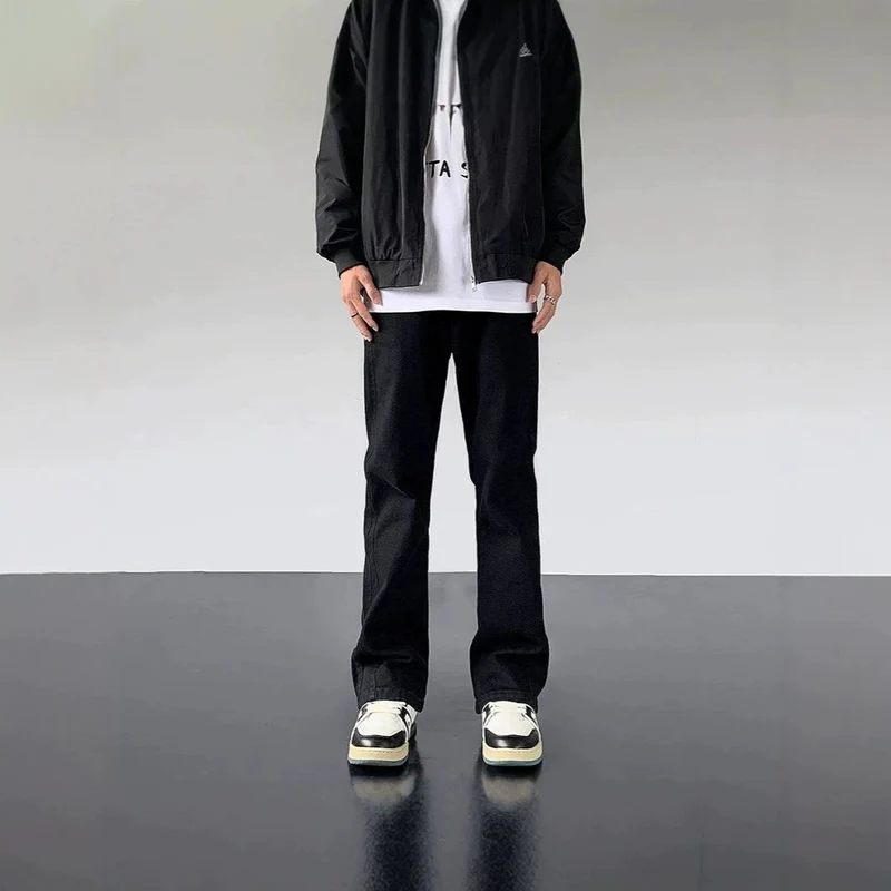 Herren Lässige Lockere Jeans Drune