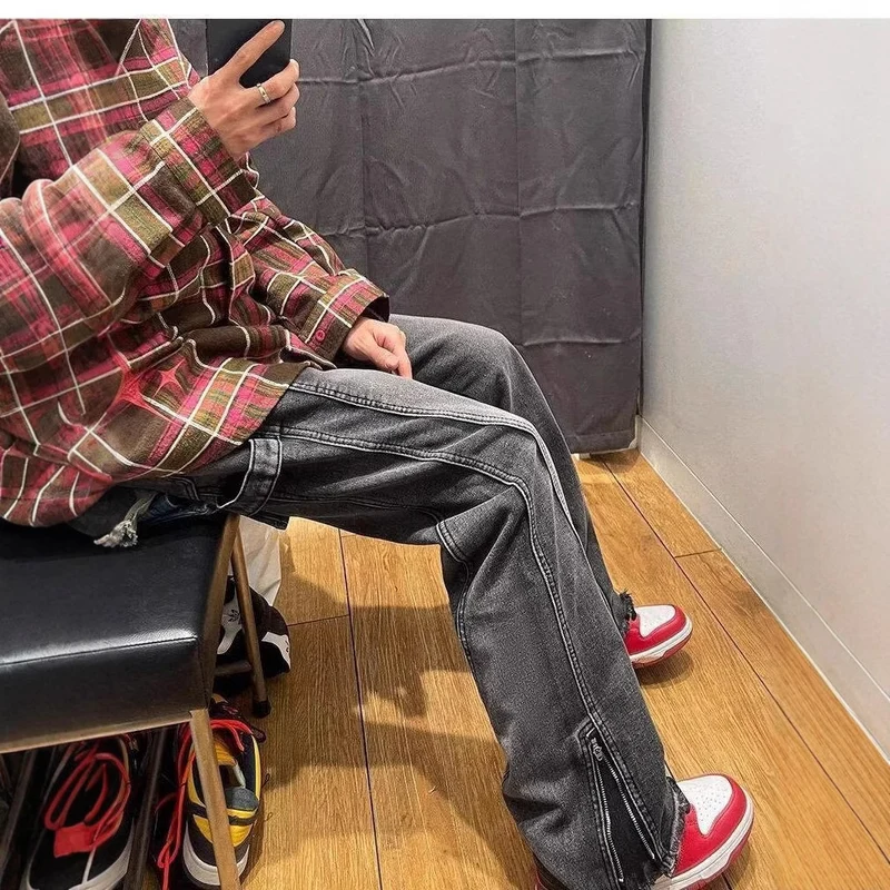 Herren Lässige Cargo-Jeans Drune