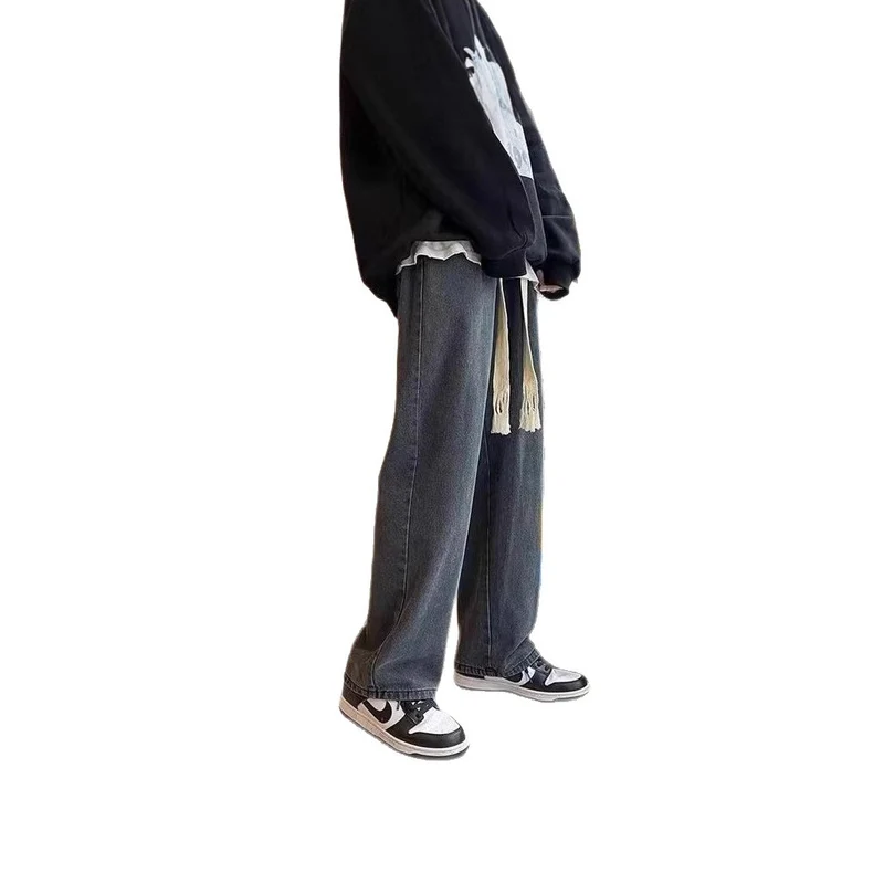 Herren Komfortable und modische Baggy-Jeans Drune