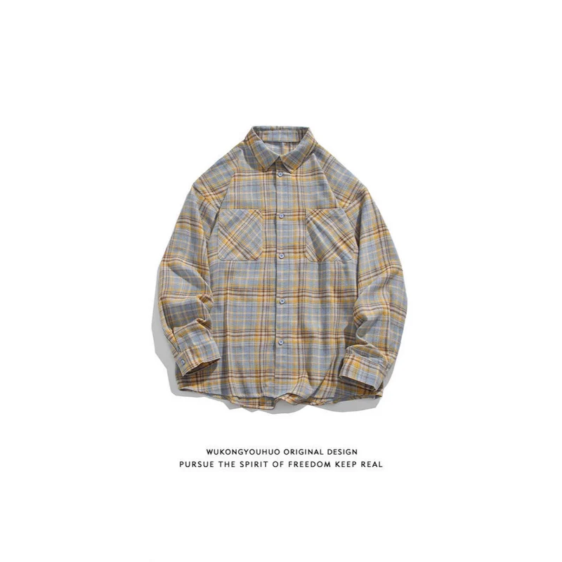 Herren Flanell-Hemd mit Karomuster Drune