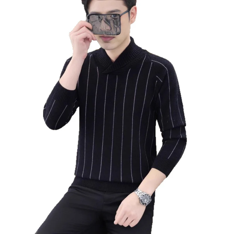 Herren Eleganter Feinstrickpullover Drune