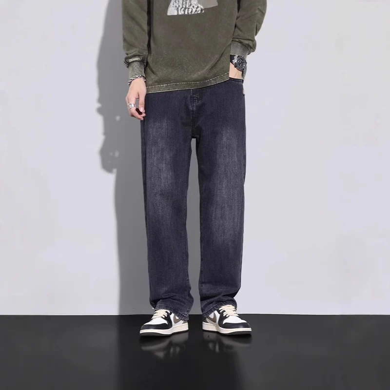 Herren Bequeme Weitgeschnittene Jeans Drune