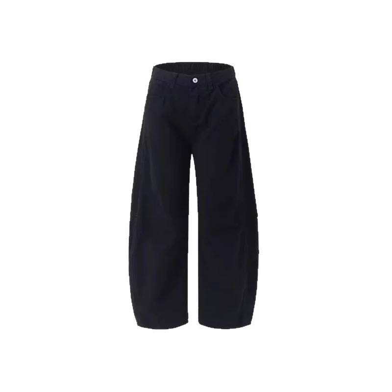 Damen Weitgeschnittene Utility-Cargo-Hose Drune