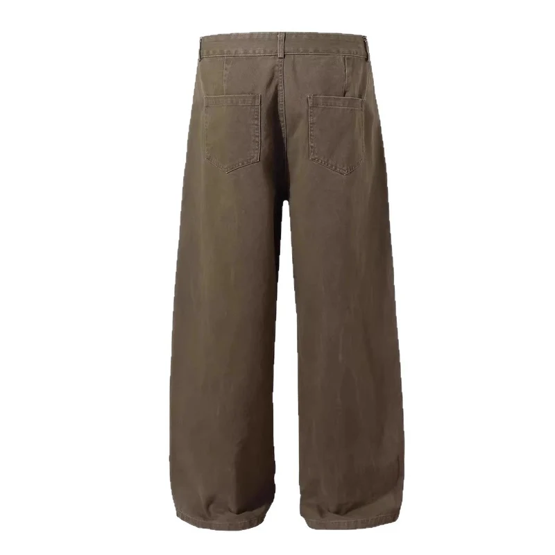 Damen Weitgeschnittene Stoffhose Drune