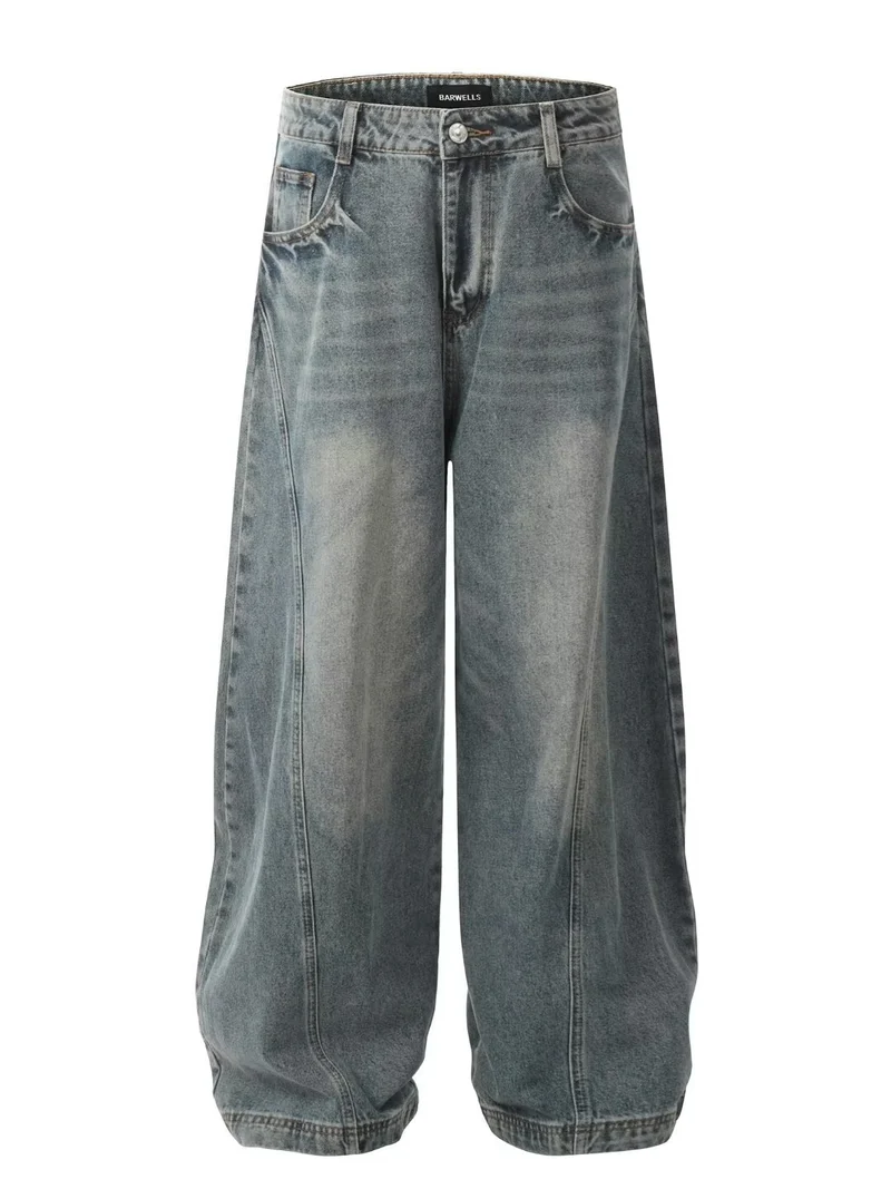 Damen Weitgeschnittene Mom-Jeans Drune