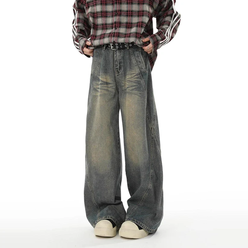 Damen Weitgeschnittene Jeans Drune