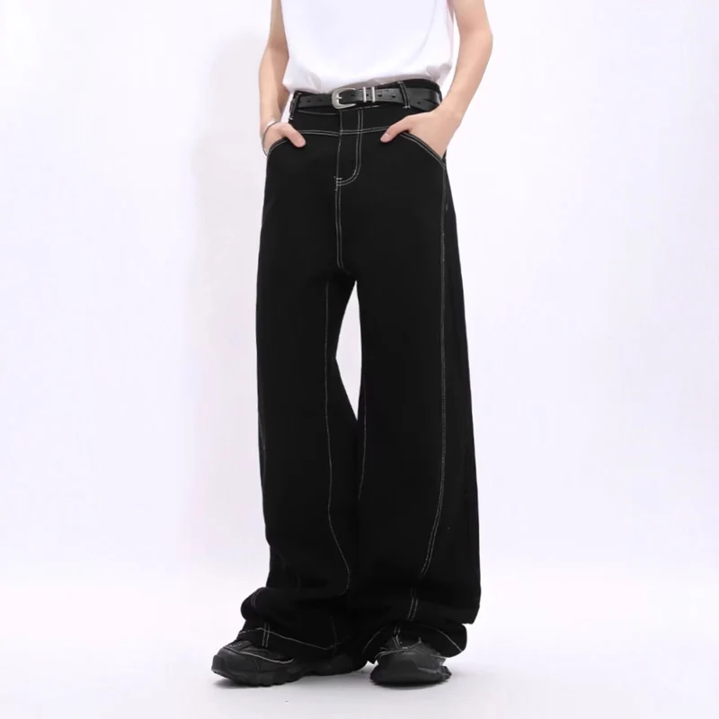 Damen Weitgeschnittene Hochbund-Hose Drune