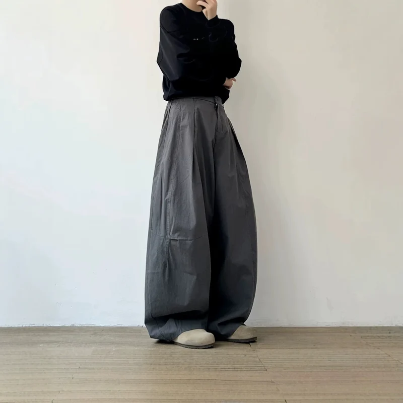 Damen Weitgeschnittene Chino-Hose Drune