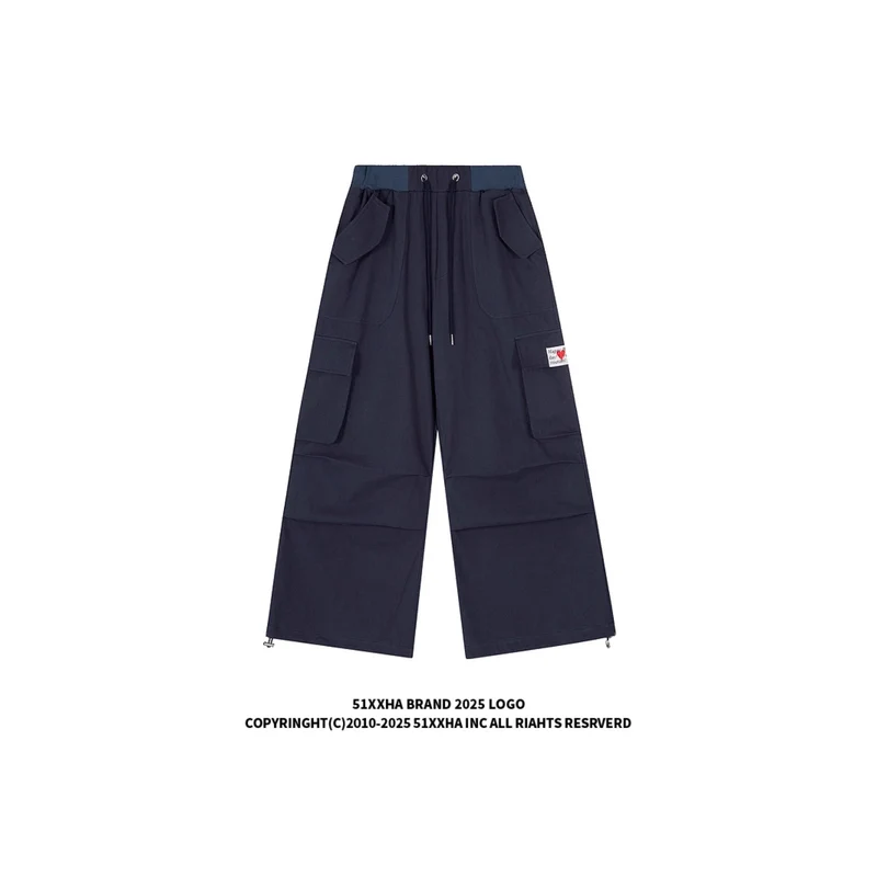 Damen Weitgeschnittene Cargo-Hose Drune 1787981945