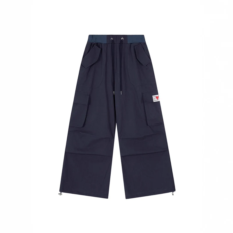 Damen Weitgeschnittene Cargo-Hose Drune 1787981945