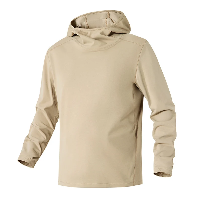 Herren Leichter Performance-Hoodie mit Raglanärmeln & feuchtigkeitsregulierender Funktionsfaser Drune