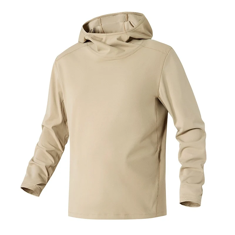 Herren Leichter Performance-Hoodie mit Raglanärmeln & feuchtigkeitsregulierender Funktionsfaser Drune