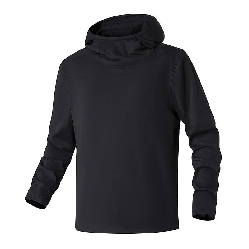 Herren Leichter Performance-Hoodie mit Raglanärmeln & feuchtigkeitsregulierender Funktionsfaser Drune