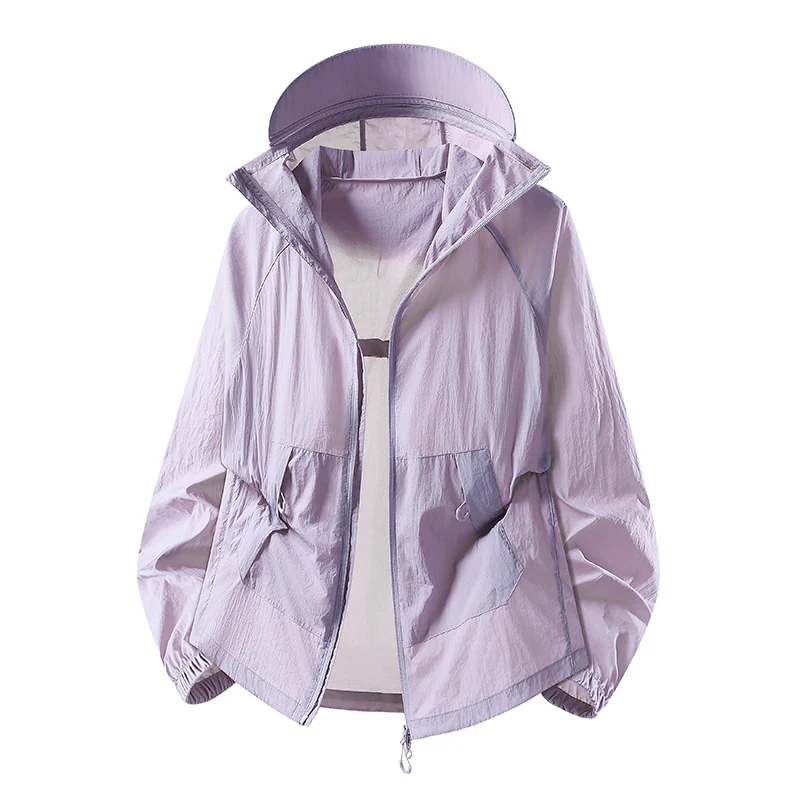 Herren Leichte Wind- und Wasserabweisende Kapuzen‑Übergangsjacke mit Netzfutter & Tunnelzug Drune