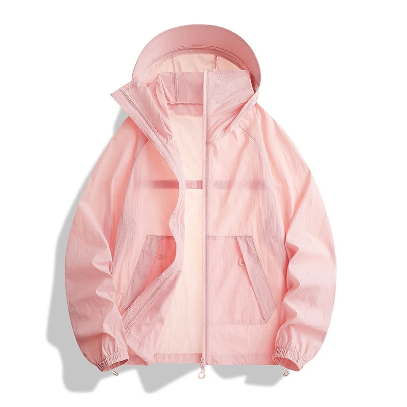 Herren Leichte Wind- und Wasserabweisende Kapuzen‑Übergangsjacke mit Netzfutter & Tunnelzug Drune
