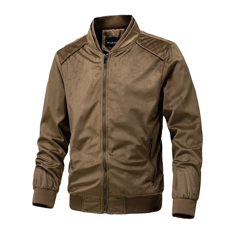 Herren Leichte wasserabweisende Kapuzen‑Windjacke mit Thermofutter & Brusttasche Drune