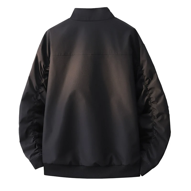 Herren Leichte Übergangsjacke im Blousonstil mit elastischem Saum Drune