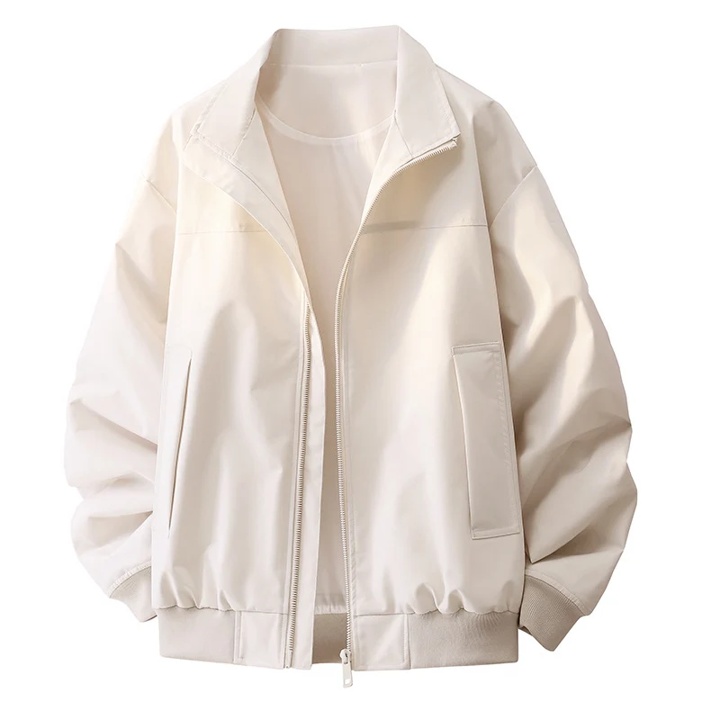 Herren Leichte Übergangsjacke im Blousonstil mit elastischem Saum Drune