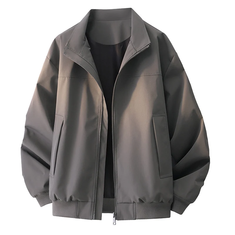 Herren Leichte Übergangsjacke im Blousonstil mit elastischem Saum Drune