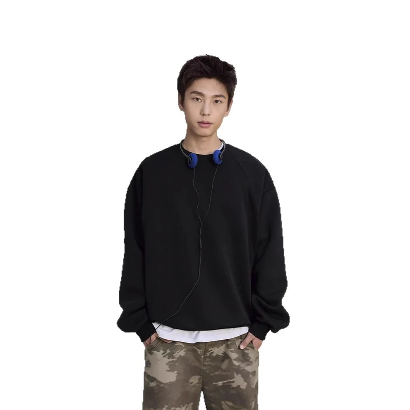Damen Weiches Oversized Sweatshirt Drune
