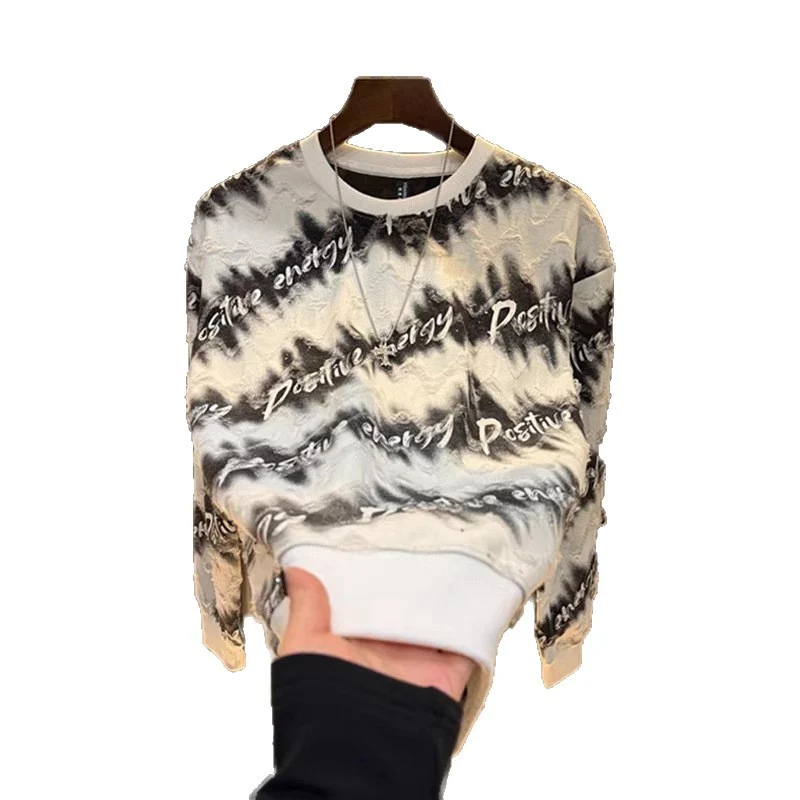 Damen Urbanes Sweatshirt mit kreativem Schriftzug Drune