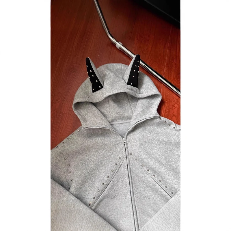 Damen Urbaner Hoodie mit Grafischem Design Drune