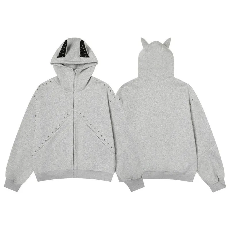 Damen Urbaner Hoodie mit Grafischem Design Drune