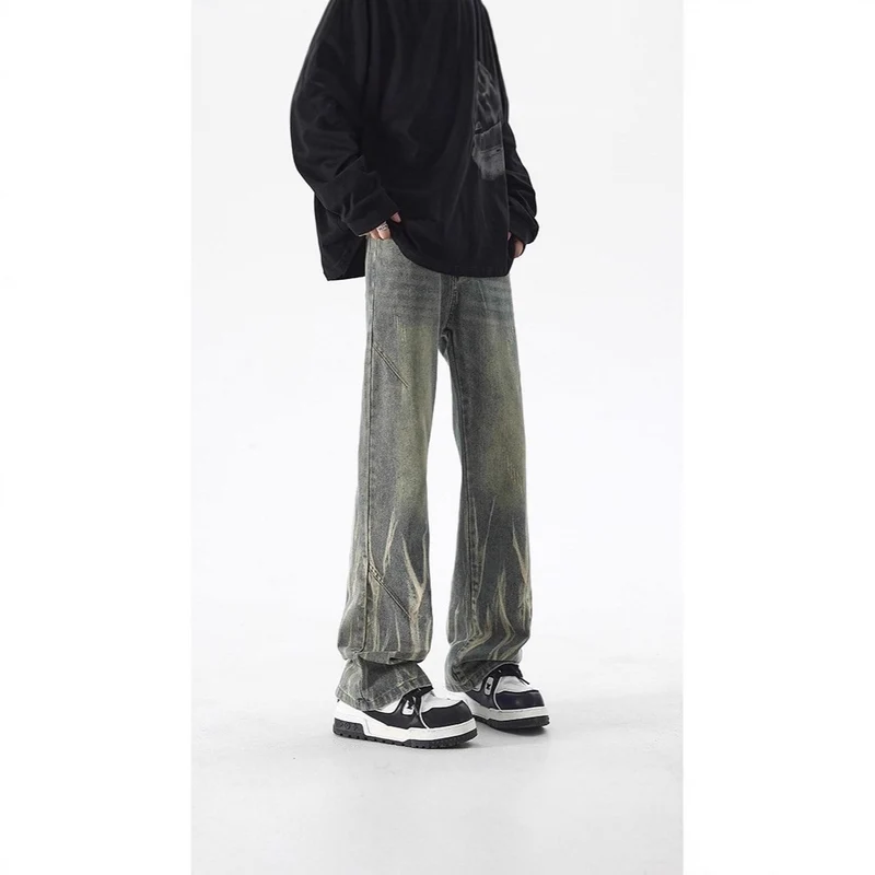 Damen Trendige Weitbein-Jeans Drune