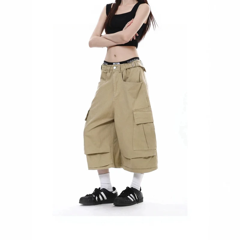 Damen Trendige Cargo-Shorts Drune